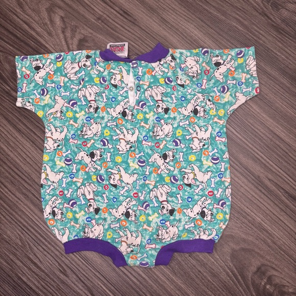 Disney Other - Vintage JOGTOGS 101 Dalmatians romper